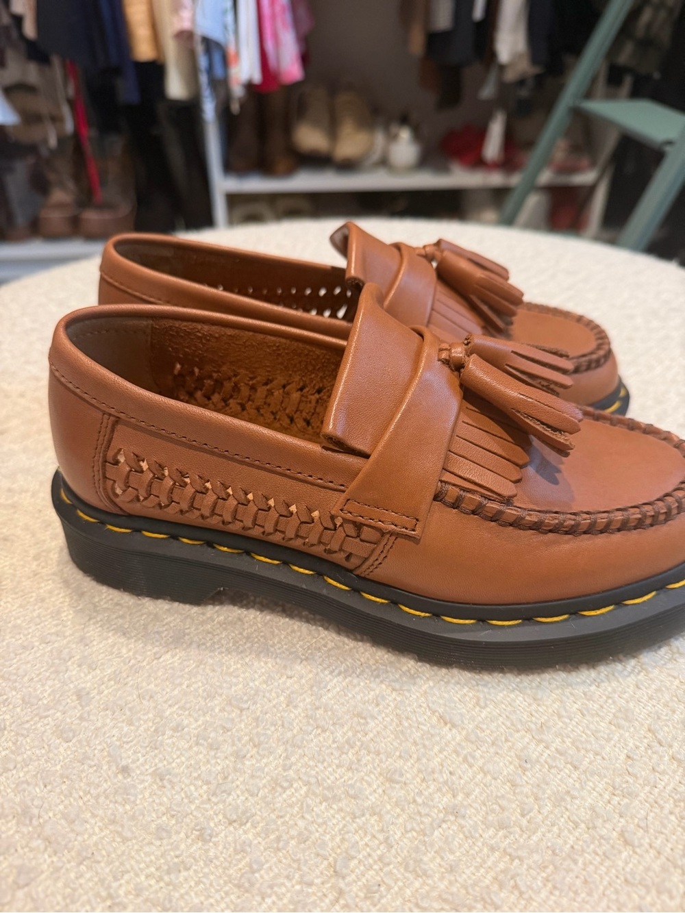 Dr. Martens Adrian Woven Tassel Loafers - Picture 5 of 9